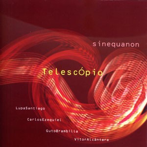 Macrocópia do CD Telescópio. Artista(s): Sinequanon