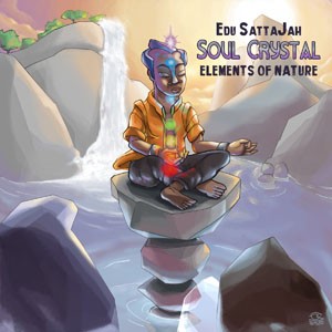 Laranja do CD Soul Crystal - Elements of Nature. Artista(s) Edu Sattajah.