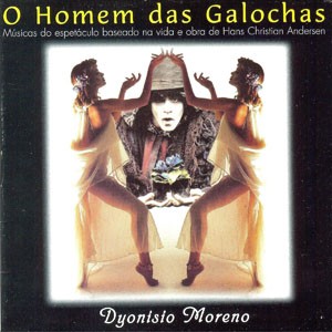 O Velho Andersen do CD O Homem das Galochas. Artista(s) Dyonísio Moreno.