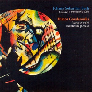 Suite II in D Minor - Gigue do CD Johann Sebastian Bach - 6 Suites a Violoncello Solo. Artista(s) Dimos Goudaroulis.