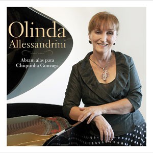 Timbira do CD Abram Alas para Chiquinha Gonzaga. Artista(s) Olinda Allessandrini.