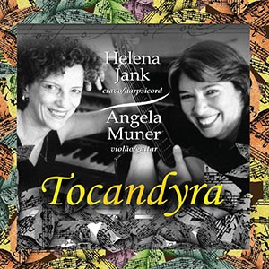 Sonata em do Maior, BWV 529: I. Allegro do CD Tocandyra. Artista(s) Helena Jank e Angela Muner.