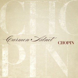 Etude in e Major, Op. 10 Nr. 3 do CD Carmen Adnet Chopin. Artista(s) Carmen Adnet.