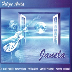Cep do CD Janela. Artista: Felipe Avila