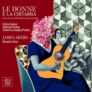 Variations on La Biondina do CD Le Donne e La Chitarra. Artista(s) James Akers.